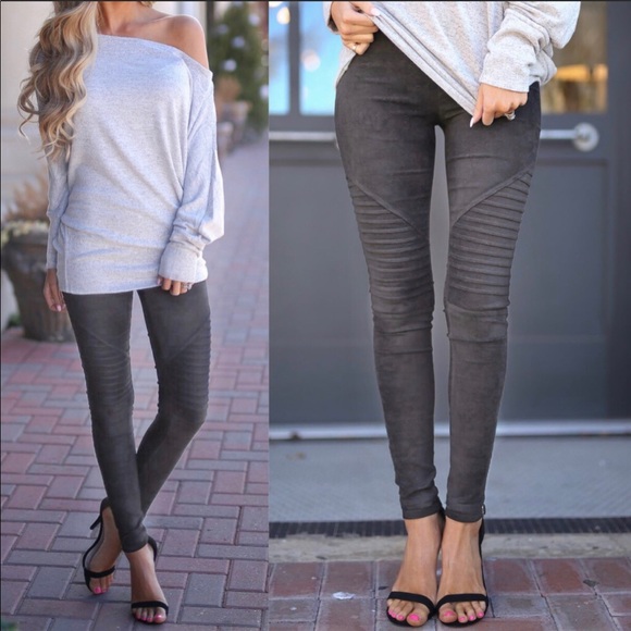 venti6 Pants - 🎉Faux Suede Leggings